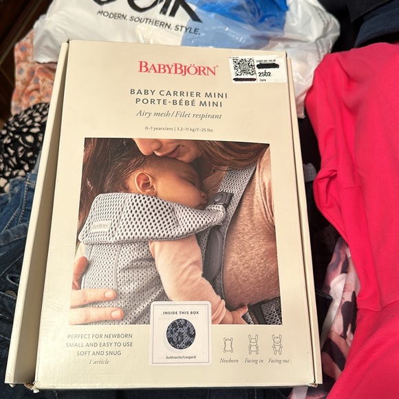 BabyBjorn Accessories Baby Bjorn Mini Baby Airy Mesh Carrier For